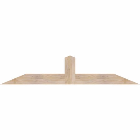 Ekena Millwork Portland Smooth Timber Gable Bracket, Douglas Fir, 72"W x 15"H x 1 1/2"D x 5 1/2"F, 5/12 Pitch GBW072X15X0206POR00SDF